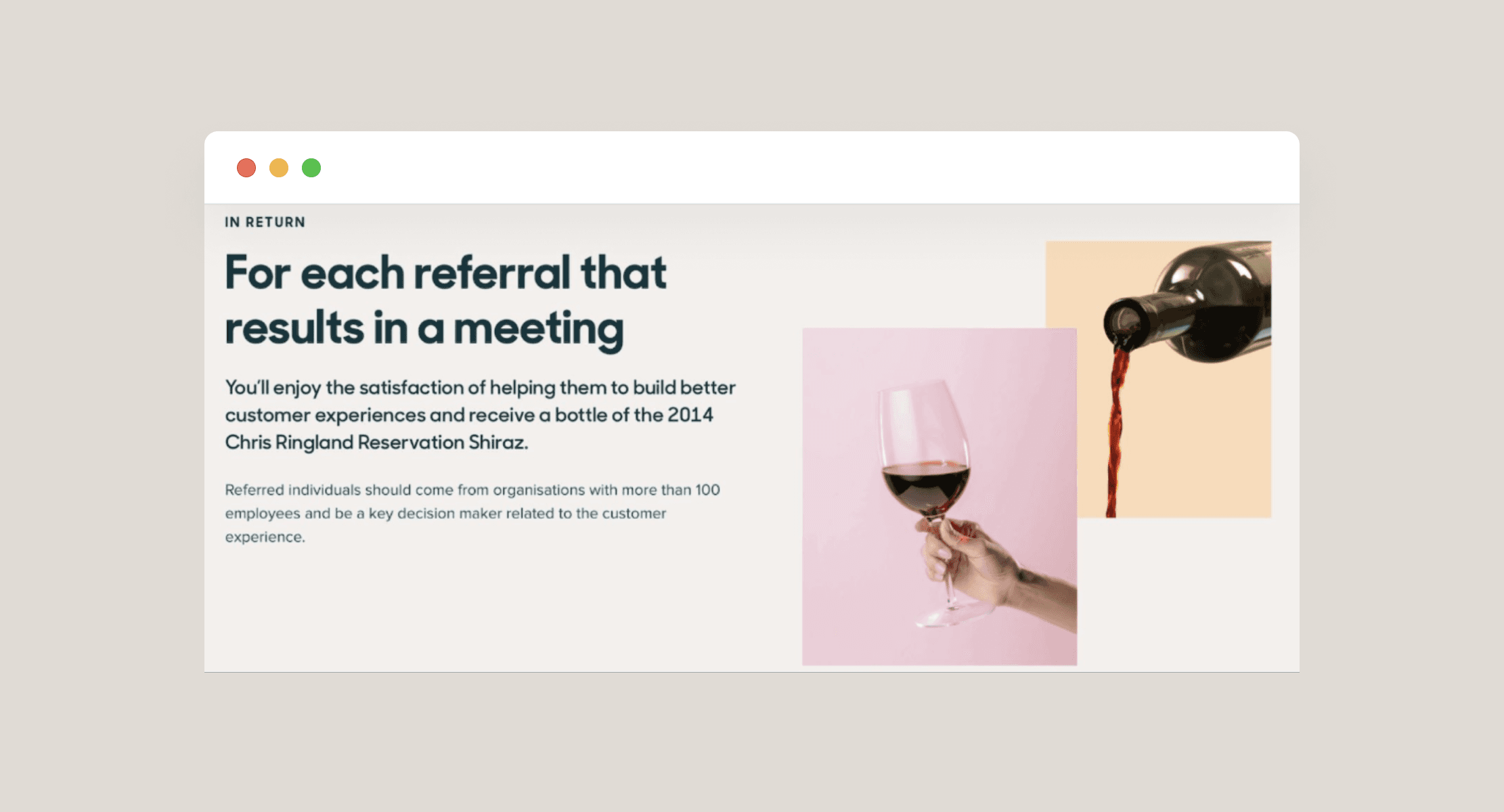 This image features a referral program by Zendesk.