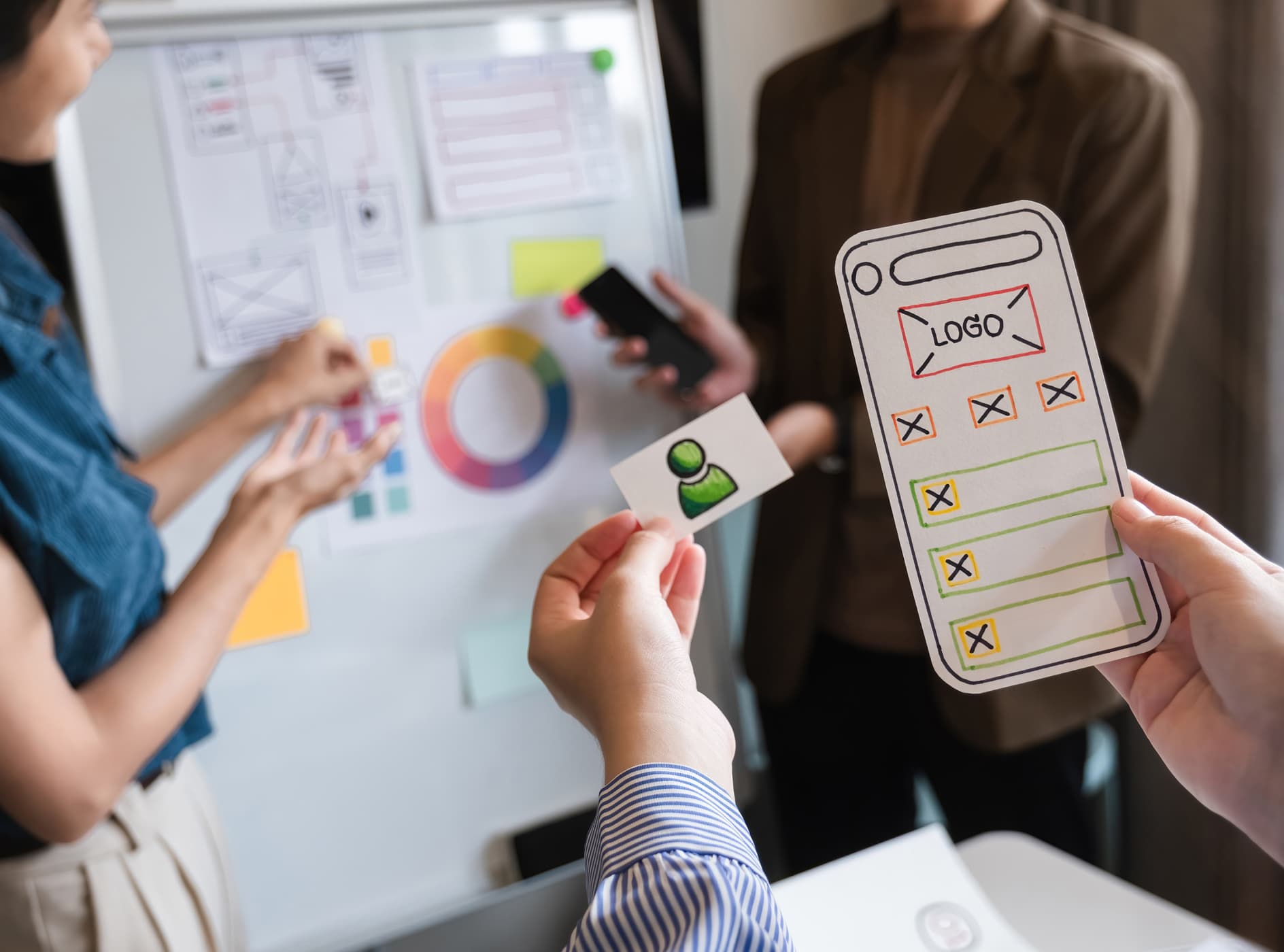 close-up-of-the-development-team-brainstorm